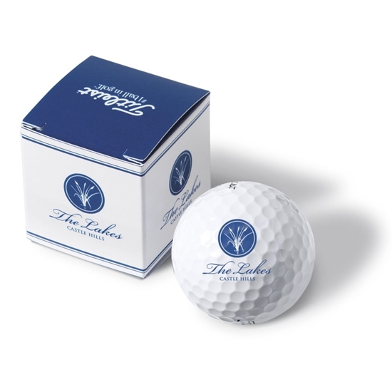 Picture of TITLEIST TOUR SOFT GOLF BALL IN 1 BALL PRINTED SLEEVE